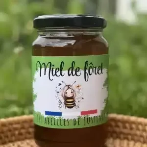 Pot de miel de forêt
